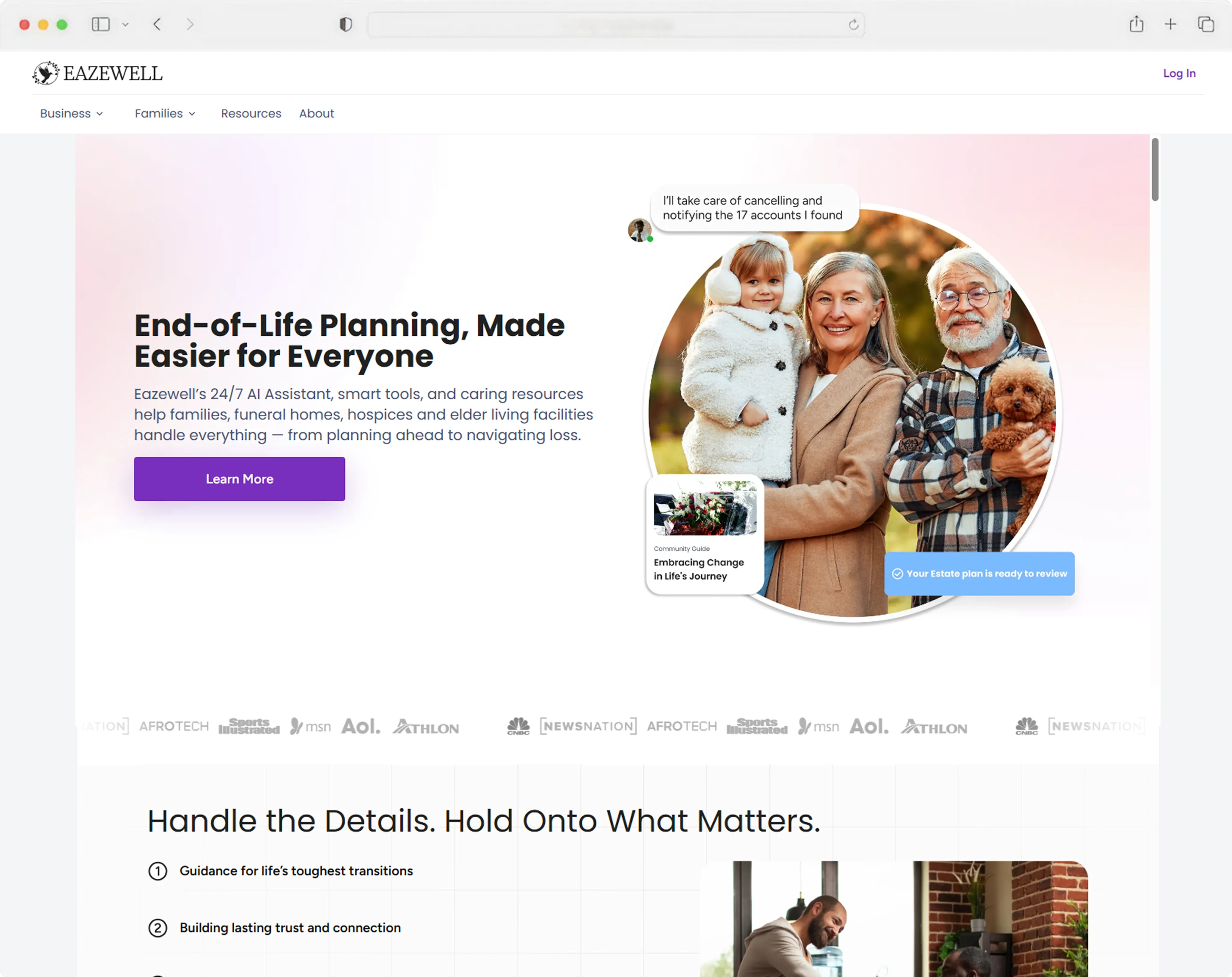 Eazewell Platform Dashboard